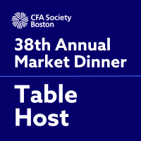 Table Host for 38th Annual Market Dinner
